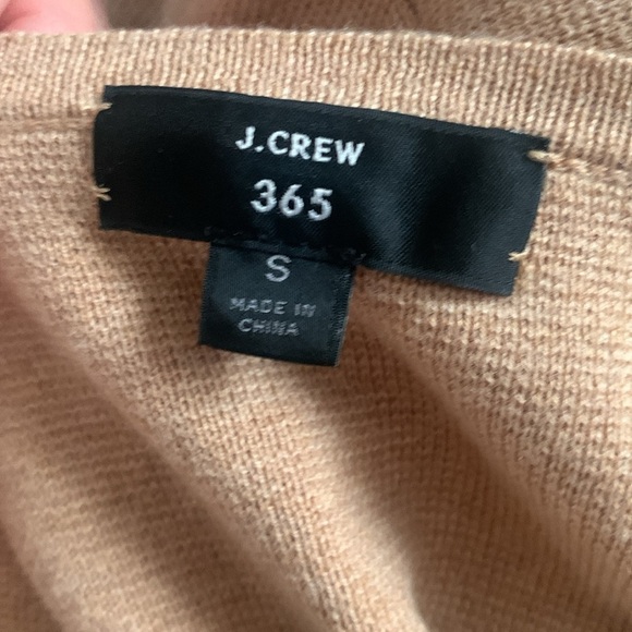 J. Crew 365 Sophie Tan Open Front Cotton/Merino Wool Blend‎  Sweater Blazer S - Picture 6 of 12